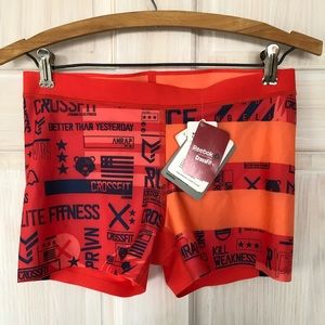 REEBOK CROSSFIT COMPRESSION BOOTY SHORTS